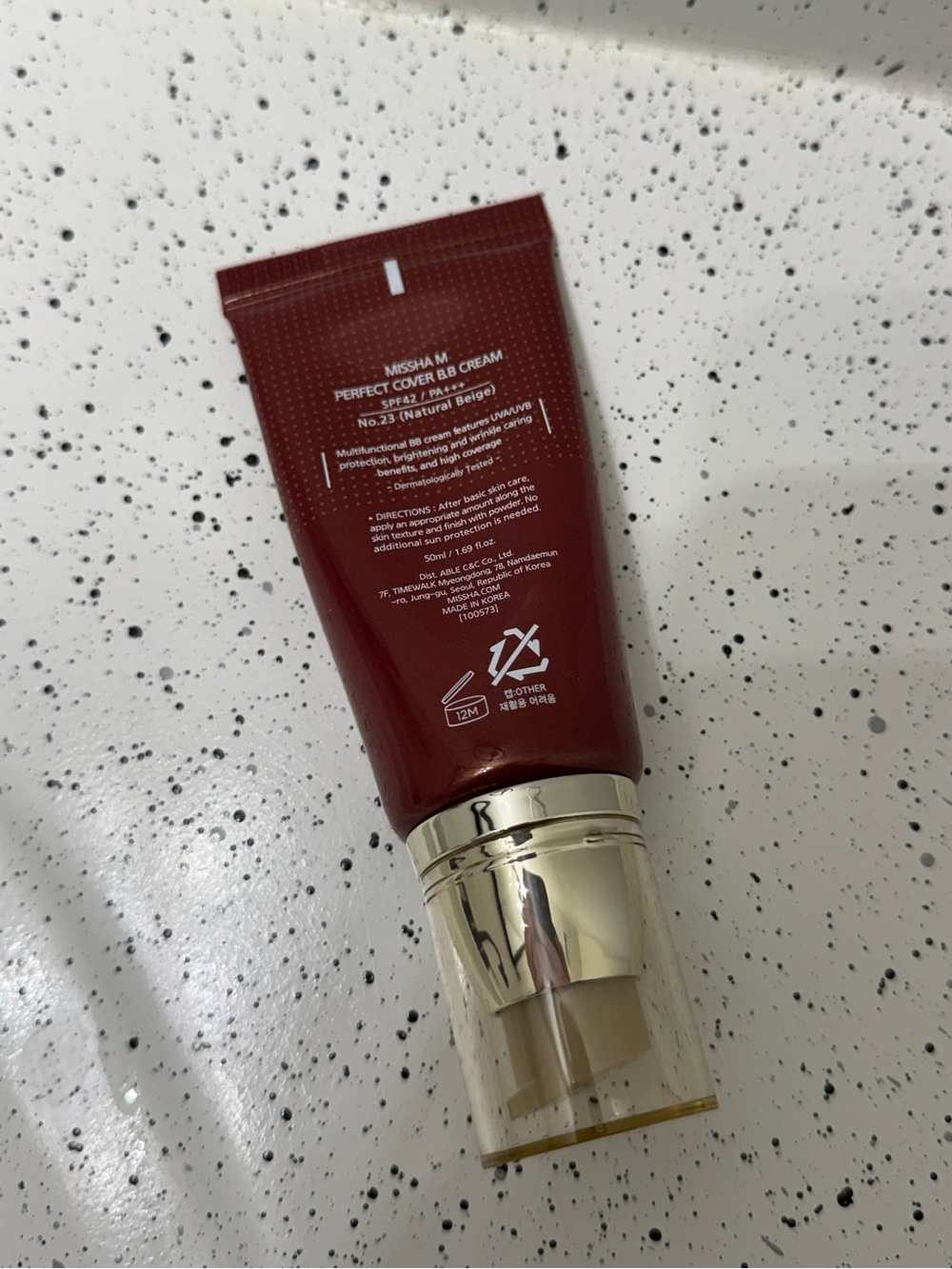 NIB MISSHA M Perfect Cover B.B Cream, No.23, Natural Beige - Picture 2 of 3